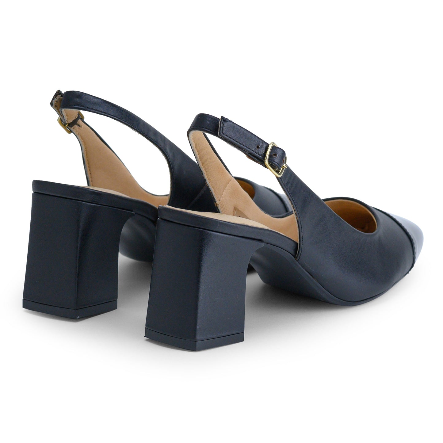 20407 Patent Black Leather