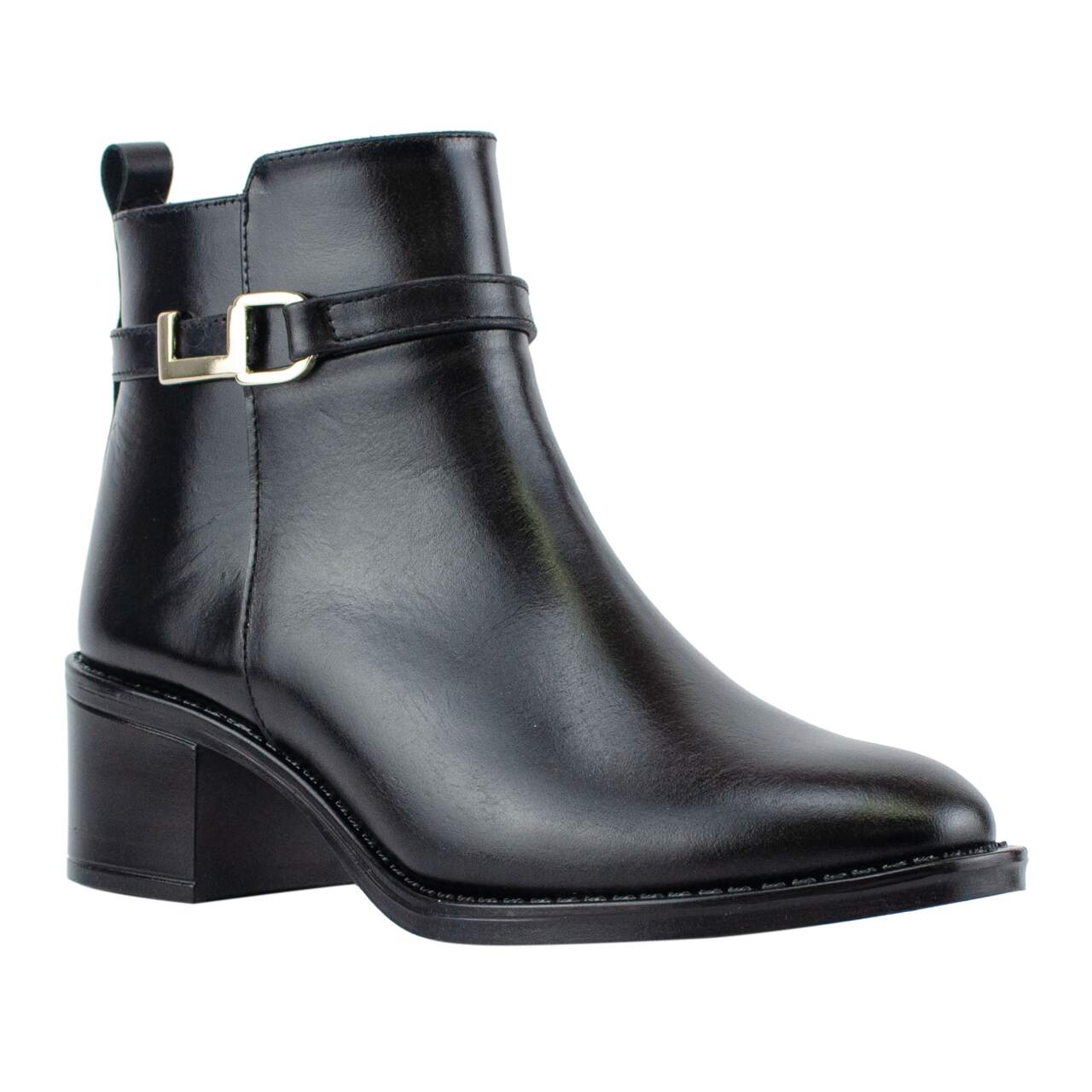 2133 Roble Black Leather Main image
