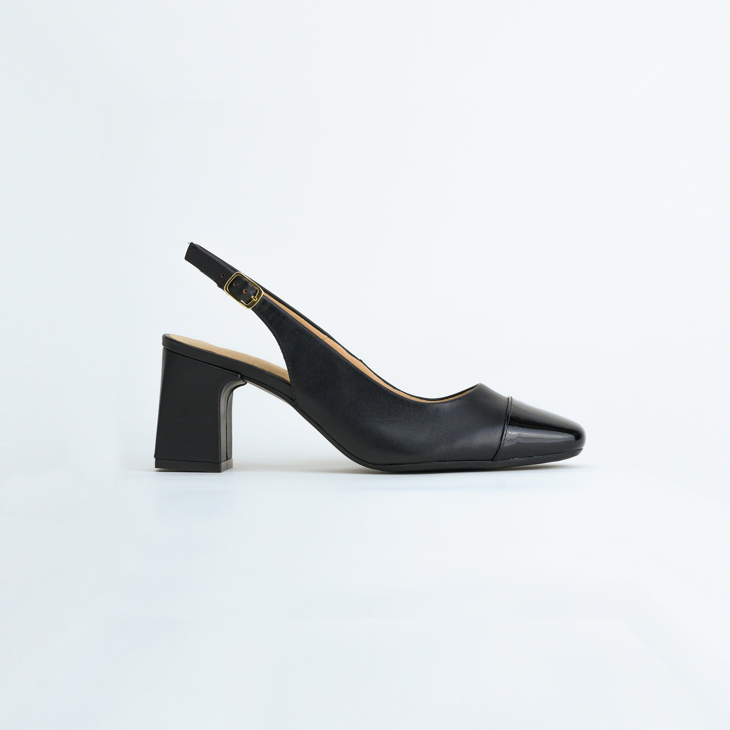 20407 Patent Black Leather Main image
