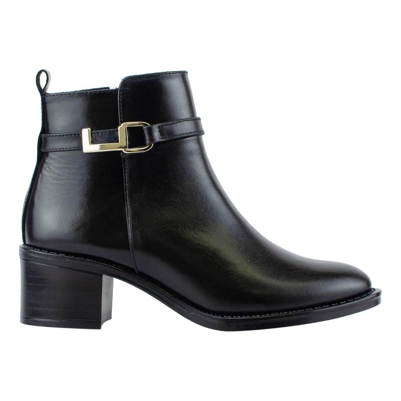 2133 Roble Black Leather Secondary image