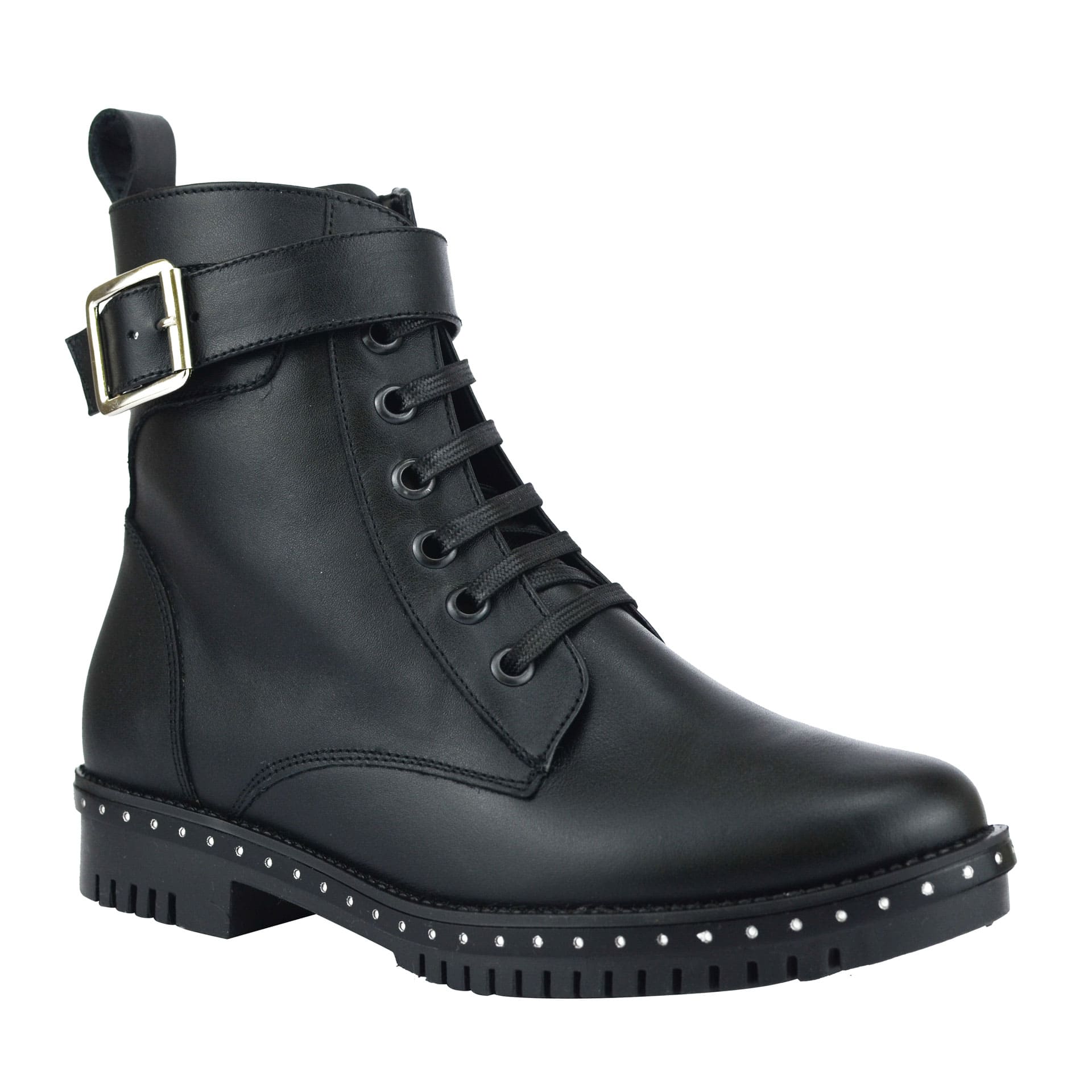 2655 Ternera Black Leather Main image