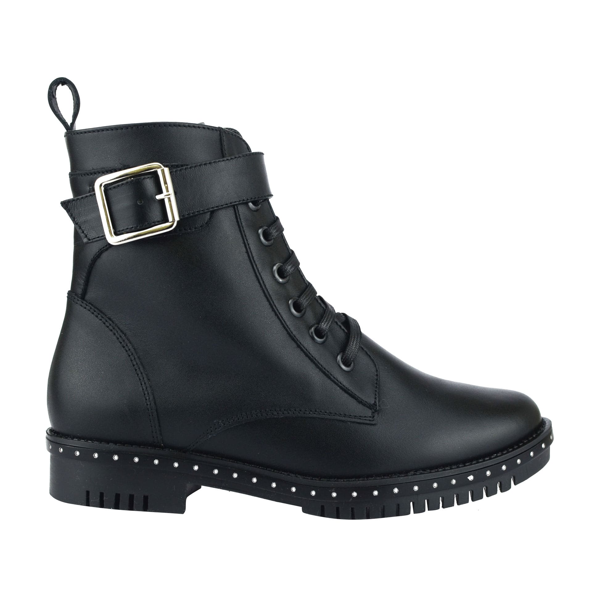 2655 Ternera Black Leather Secondary image