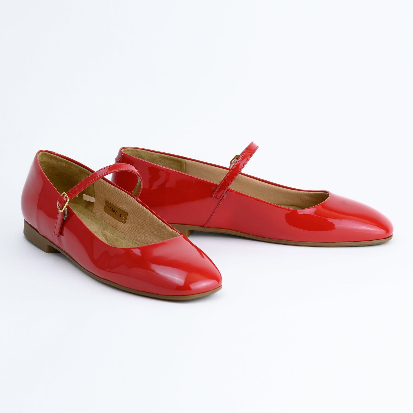 17007 Cherry Patent Leather