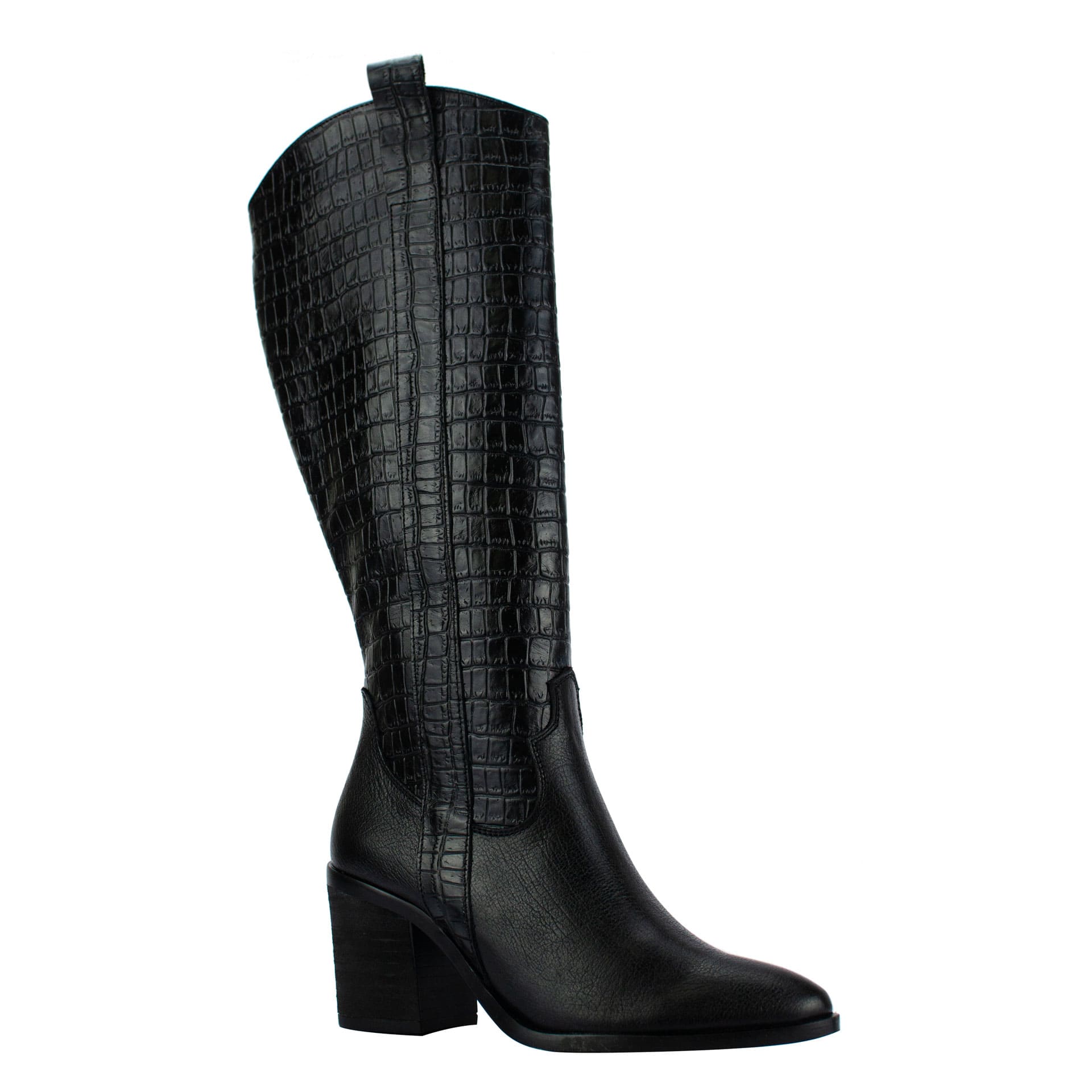 391 Corteza Black Leather Main image