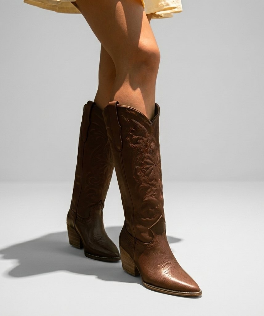 KIm Leather Brown Secondary image