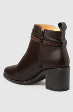 Alek Block Heel Side Up Bootie