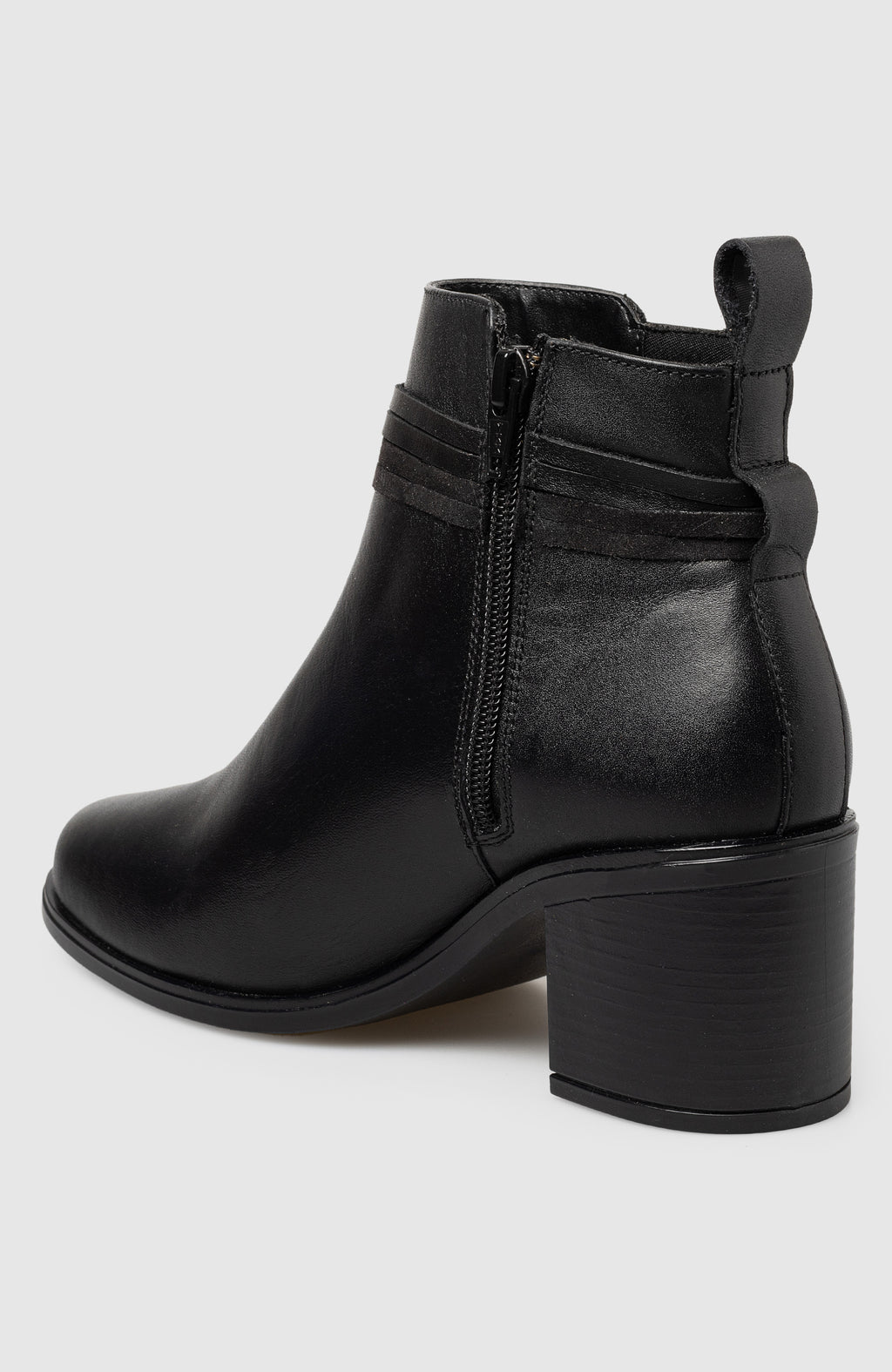 Alek Block Heel Side Up Bootie
