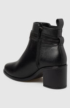 Alek Block Heel Side Up Bootie