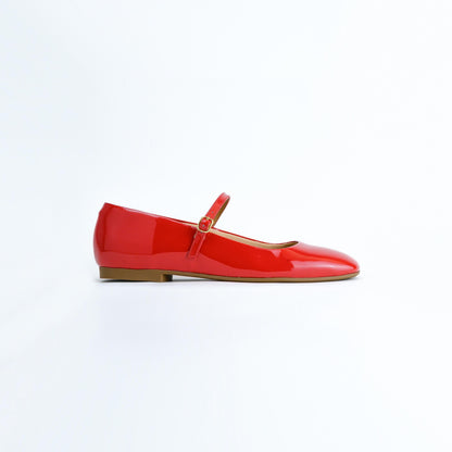 17007 Cherry Patent Leather