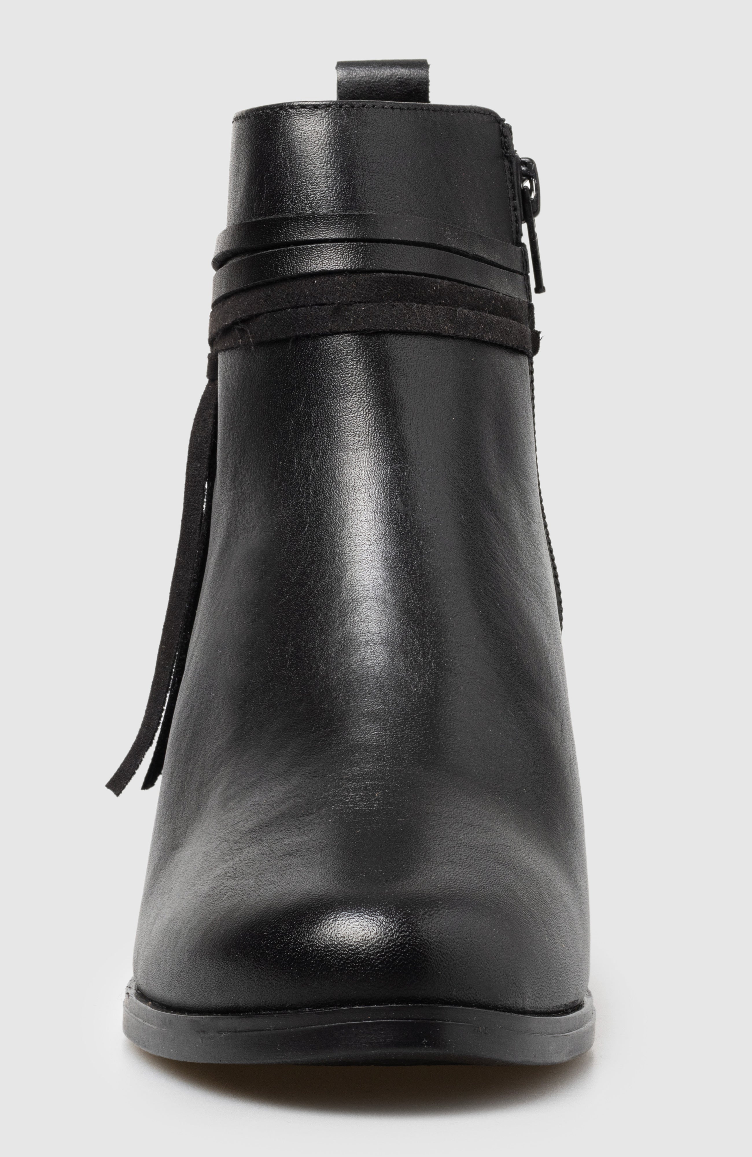 Alek Block Heel Side Up Bootie