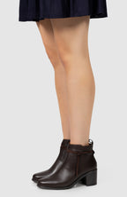 Alek Block Heel Side Up Bootie