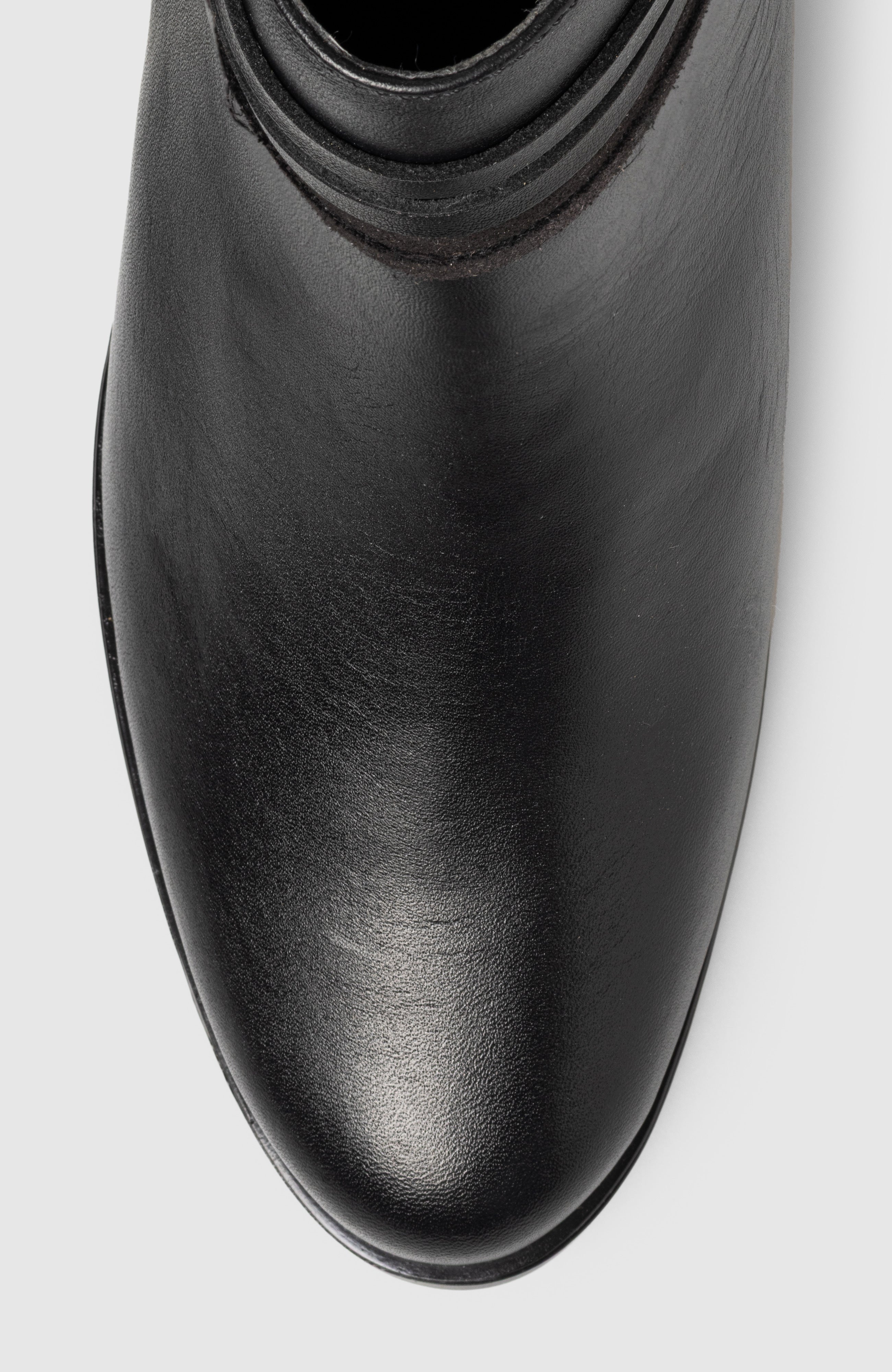 Alek Block Heel Side Up Bootie