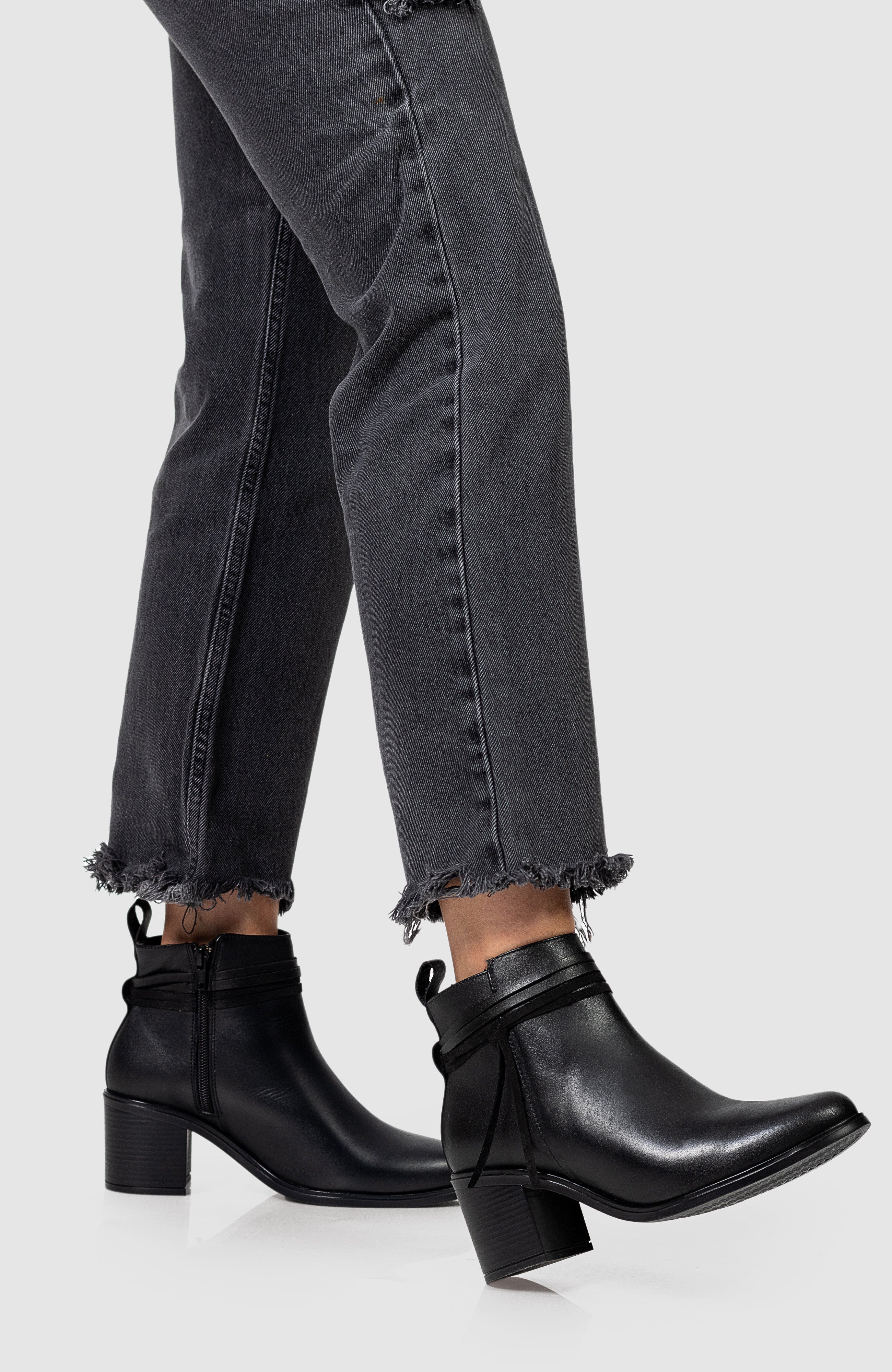 Alek Block Heel Side Up Bootie Secondary image
