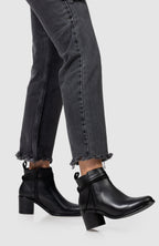 Alek Block Heel Side Up Bootie
